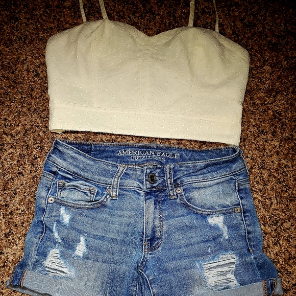 American Eagle Spaghetti Strap Top Size M - Picture 5 of 6